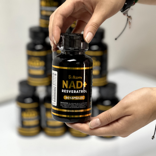 Resveratrol + NAD+ Satoomi (60 cápsulas)