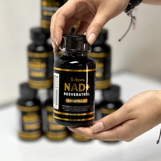 Resveratrol + NAD+ Satoomi (60 cápsulas)