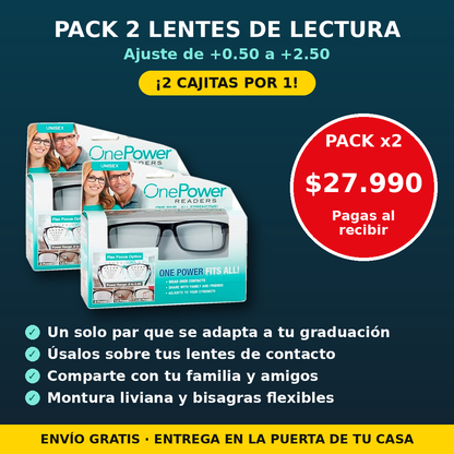 Lentes de Lectura con Ajuste Automático